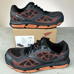 New Mens Red Wing Safety Toe Athletic Work Shoes 6338 Sz 8 E2 Wide NIB